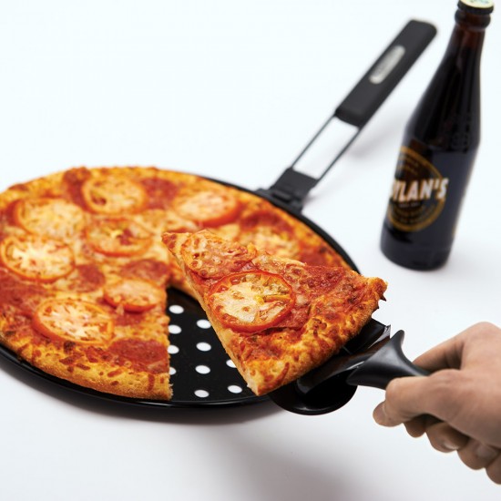 фото 2 Деко для піци антипригарний з ножем Grill Pro, 30 см