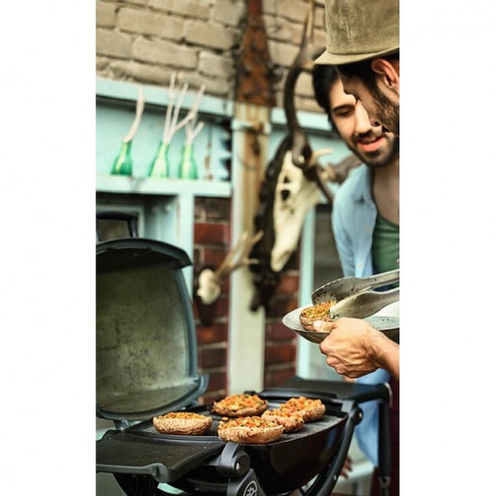 фото Электрический гриль WEBER Q1400 с подставкой