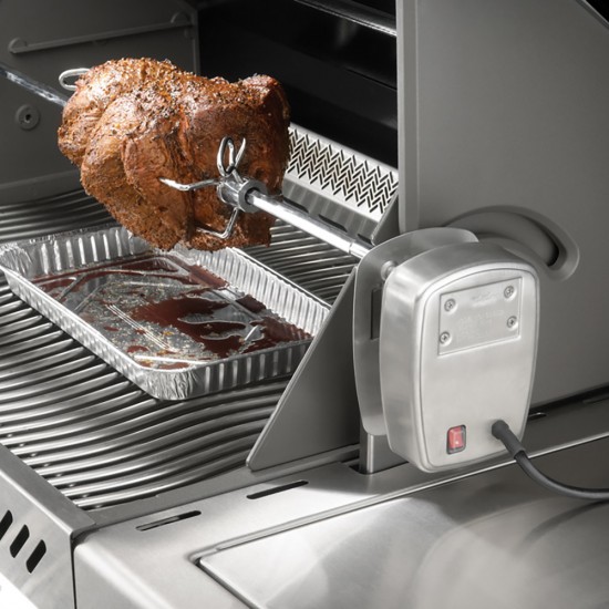 фото 3 Вертел с 4-мя зажимами и электромотором для моделей NAPOLEON PRESTIGE / PRESTIGE PRO 665