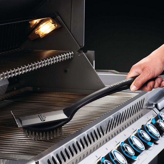 фото 3 Щітка для чищення сталева з пластиковою ручкою Napoleon