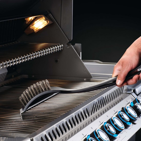 фото 4 Щітка для чищення сталева з пластиковою ручкою Napoleon