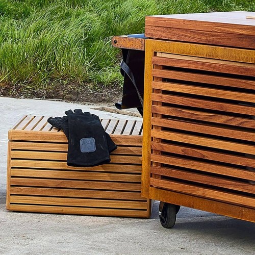 фото 3 Шкіряні рукавички для гриля OFYR, чорні