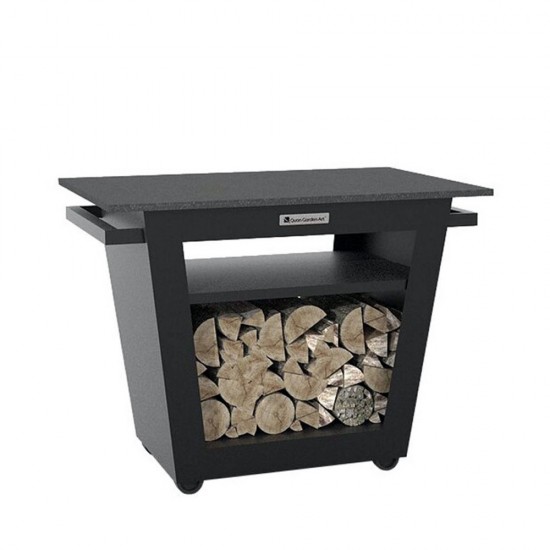 фото 1 Стол со столешницей из гранита Quan Large, черный фото 1 Стол со столешницей из гранита Quan Large, черный