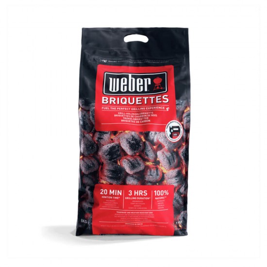 фото 1 Вугільні брикети WEBER для гриля, 8 кг