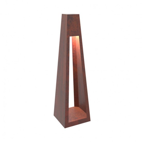 фото 1 Торшер з внутрішнім освітлювачем Quan Large на сонячній енергії, коричневий