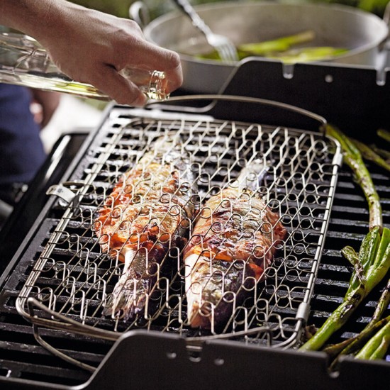 фото 2 Сітка для смаження риби та овочів WEBER