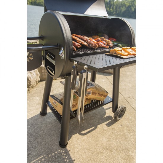 фото 4 Угольная коптильня-гриль BROIL KING SMOKE OFFSET 500 фото 4 Угольная коптильня-гриль BROIL KING SMOKE OFFSET 500