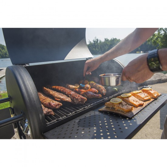 фото 5 Угольная коптильня-гриль BROIL KING SMOKE OFFSET 500 фото 5 Угольная коптильня-гриль BROIL KING SMOKE OFFSET 500