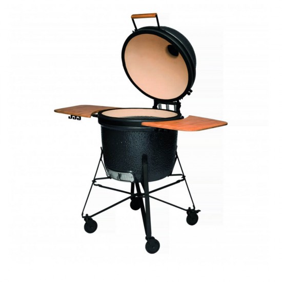 фото 3 Вугільний керамічний гриль-піч BergHOFF LARGE, чорний