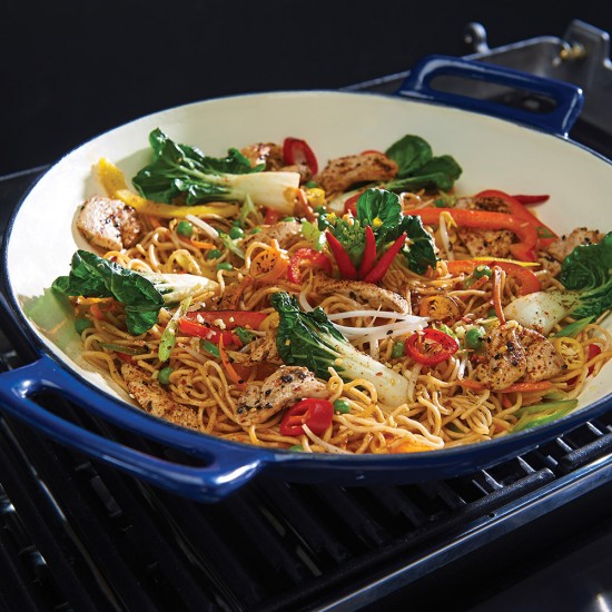 фото 3 Вок чугунный с фарфоровым покрытием Broil King