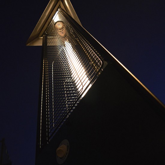 фото 3 Вуличний газовий обігрівач ITALKERO FALO EVO STEEL