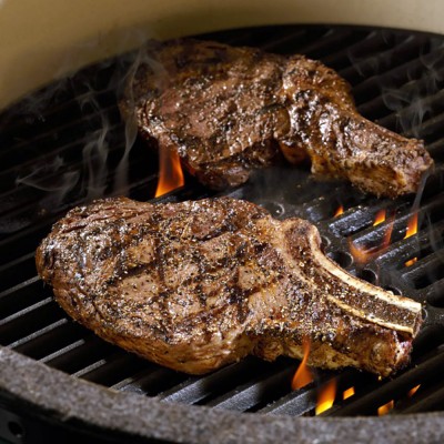 Чугунная решетка для BIG GREEN EGG MEDIUM с логотипом Чугунная решетка для BIG GREEN EGG MEDIUM с логотипом