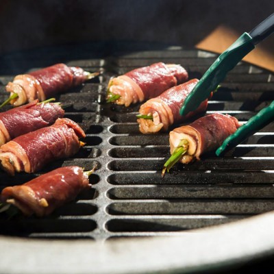 Чугунная решетка для BIG GREEN EGG MEDIUM с логотипом Чугунная решетка для BIG GREEN EGG MEDIUM с логотипом