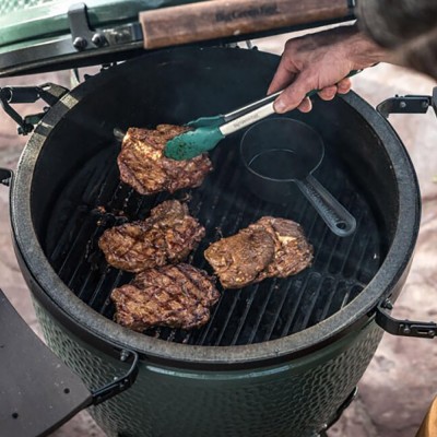 Щипці металеві Big Green Egg з силіконовими кінцями, 40 см Щипці металеві Big Green Egg з силіконовими кінцями, 40 см