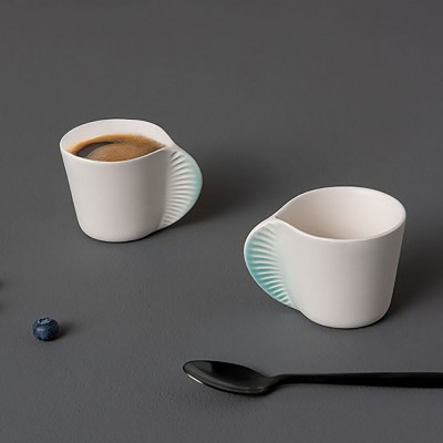 Набор кофейных чашек MORPHOSE BLEU AZUR Набор кофейных чашек MORPHOSE BLEU AZUR