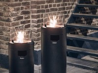 Газовый уличный камин Enders NOVA LED L Black