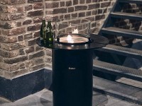 Газовый уличный камин Enders NOVA LED L Black