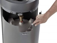 Газовый уличный камин Enders NOVA LED L Grey