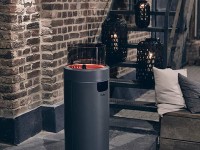 Газовый уличный камин Enders NOVA LED L Grey