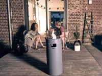 Газовый уличный камин Enders NOVA LED L Grey