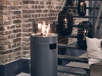 Газовый уличный камин Enders NOVA LED L Grey