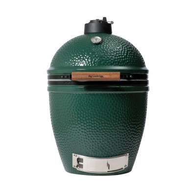 Гриль BIG GREEN EGG LARGE на підставці з ручкою + дерев'яні крила + решітка на 5 рівнів Гриль BIG GREEN EGG LARGE на підставці з ручкою + дерев'яні крила + решітка на 5 рівнів