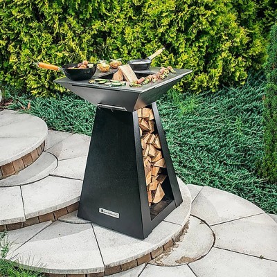 Гриль-вогнище Quan Small, чорний Гриль-вогнище Quan Small, чорний