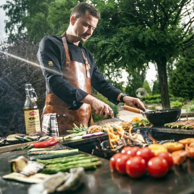 Гриль-вогнище Quan Small, чорний Гриль-вогнище Quan Small, чорний