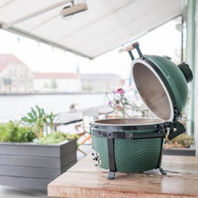Гриль угольный керамический BIG GREEN EGG MINI MAX Гриль угольный керамический BIG GREEN EGG MINI MAX