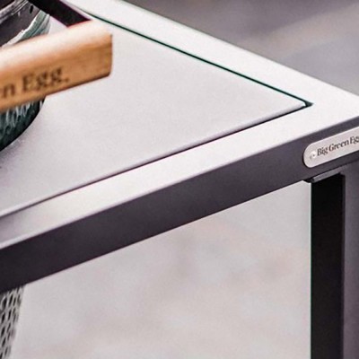 Гриль  BIG GREEN EGG LARGE в каркасному столі Гриль  BIG GREEN EGG LARGE в каркасному столі