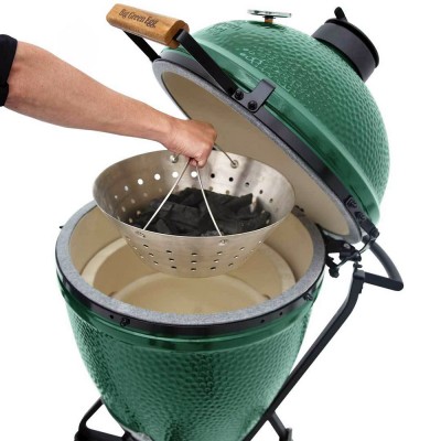Корзина металлическая для угля BIG GREEN EGG MEDIUM Корзина металлическая для угля BIG GREEN EGG MEDIUM