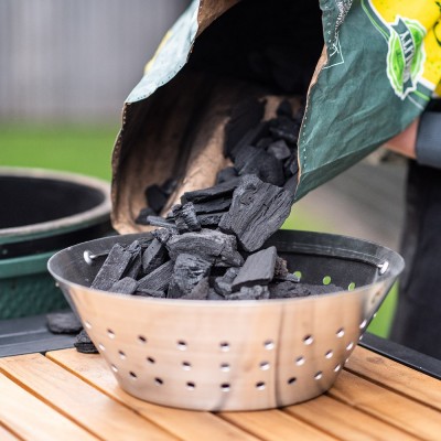 Корзина металлическая для угля BIG GREEN EGG LARGE Корзина металлическая для угля BIG GREEN EGG LARGE