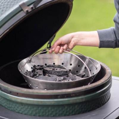 Корзина металлическая для угля BIG GREEN EGG LARGE Корзина металлическая для угля BIG GREEN EGG LARGE