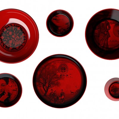 Набор посуды MING CHINA RED Набор посуды MING CHINA RED