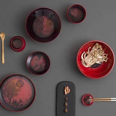 Набор посуды MING CHINA RED Набор посуды MING CHINA RED