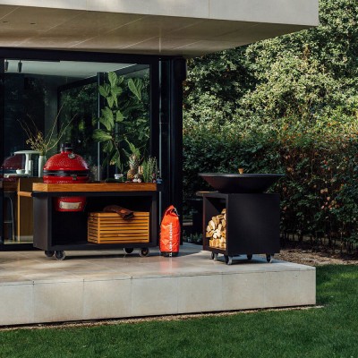 Дров'яний гриль-вогнище OFYR CLASSIC STORAGE BLACK 100 PRO