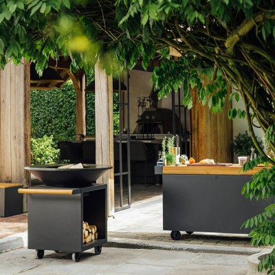 Дров'яний гриль-вогнище OFYR CLASSIC STORAGE BLACK 100 PRO