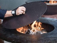 Пламегасник для дров'яного грилю OFYR SNUFFER BLACK XL