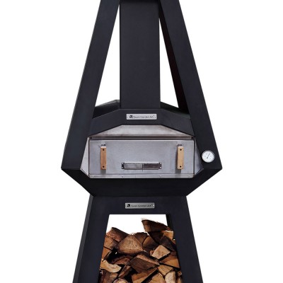 Печь для пиццы Quan, черная