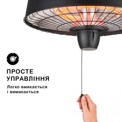 Подвесной инфракрасный электрический обогреватель BLUMFELDT CAMDEN HEAT Подвесной инфракрасный электрический обогреватель BLUMFELDT CAMDEN HEAT