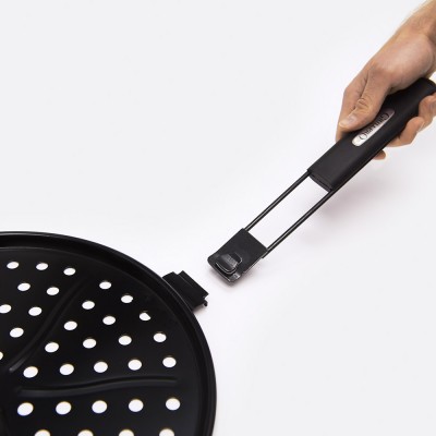 Противень для пиццы антипригарный с ножом Grill Pro, 30 см