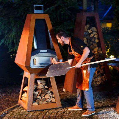 Печь для пиццы Quan, коричневая