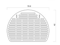 Решітка гриль КНЯЖА Решітка гриль КНЯЖА