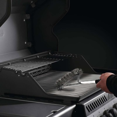 Щетка из нержавеющей стали трьохрядная Napoleon