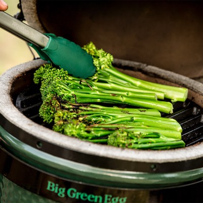 Щипцы металлические Big Green Egg с силиконовыми концами, 30 см