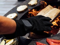 Кожаные перчатки для гриля OFYR, черные