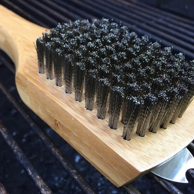 Щітка з бамбуковою ручкою WEBER, 30 см