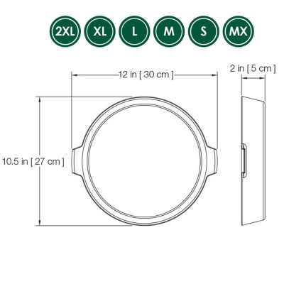 Сковорода чугунная Big Green Egg, 27 см