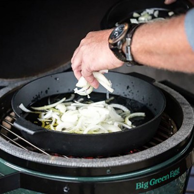 Сковорода чугунная Big Green Egg, 27 см