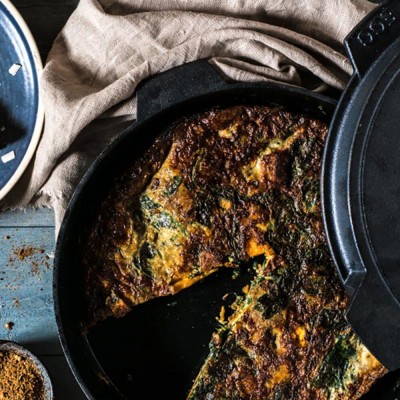 Сковорода чугунная Big Green Egg, 27 см